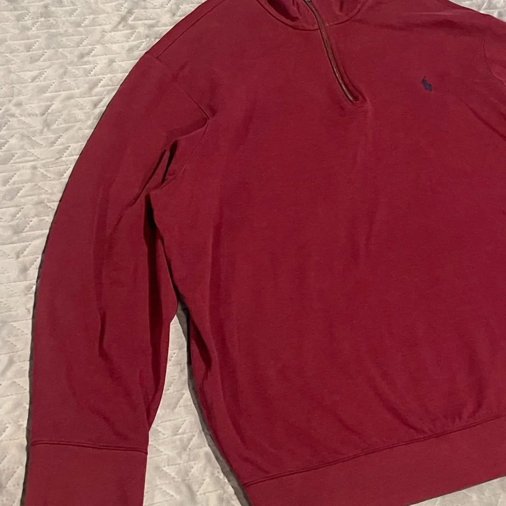 Polo Ralph Lauren l/s‎ performance 1/4 zip sweater mens XXL EUC